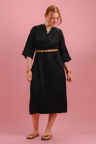 Leaalf Long Black Dress