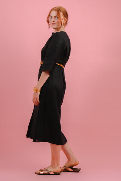 Leaalf Long Black Dress