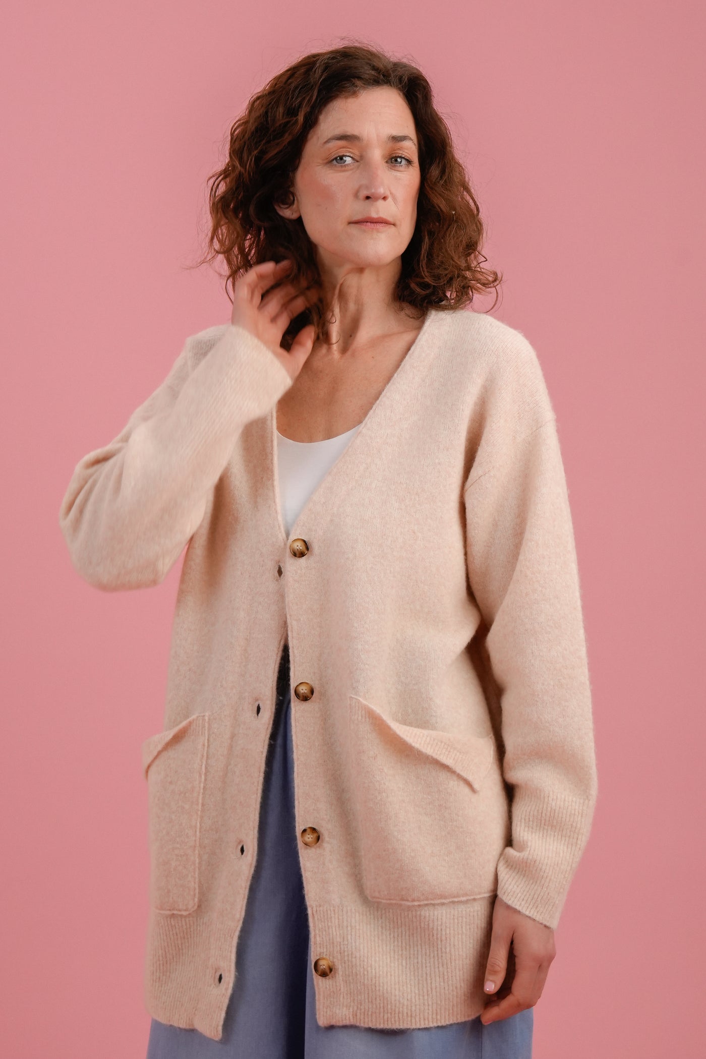 Celie Buttercream Cardigan