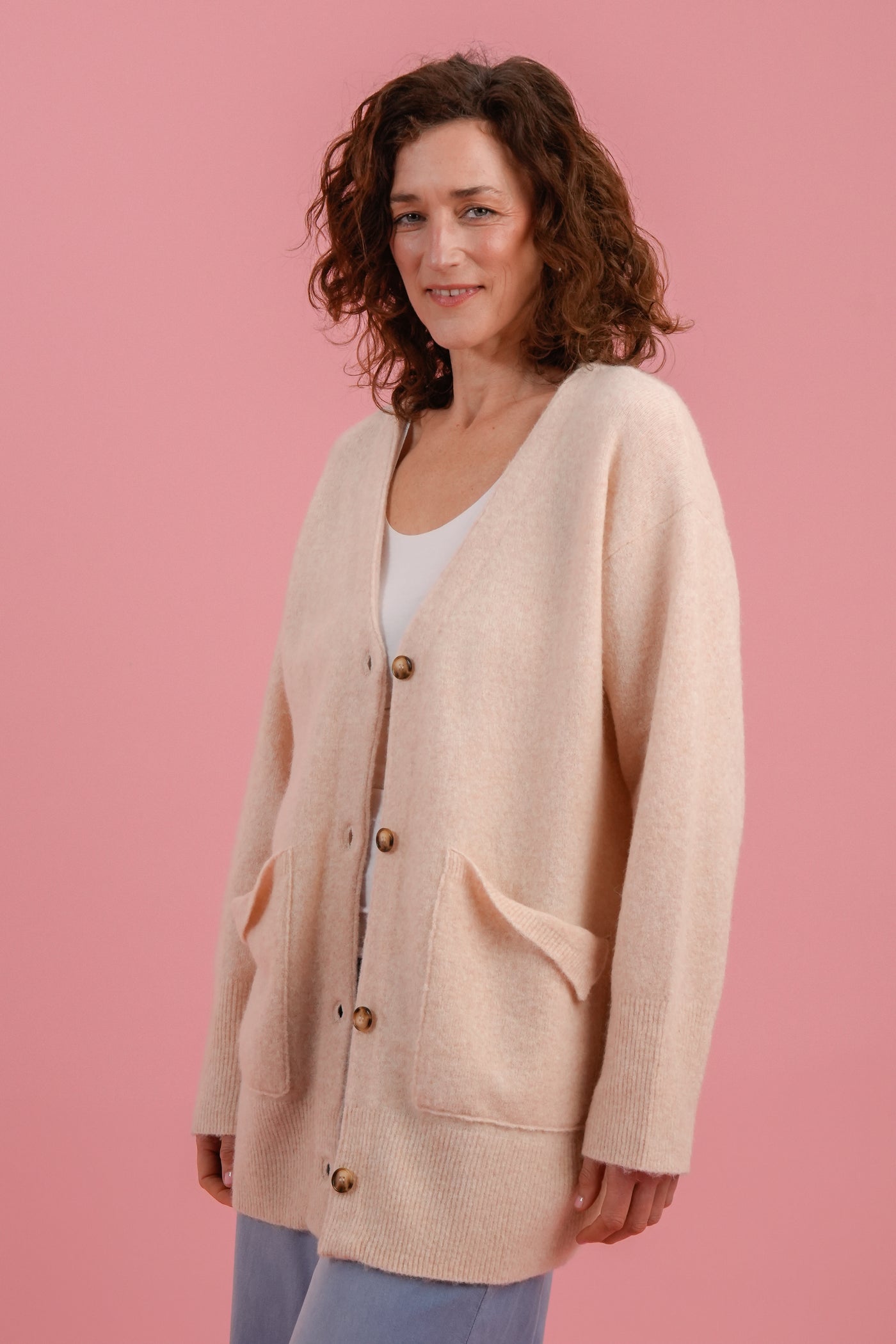 Celie Buttercream Cardigan