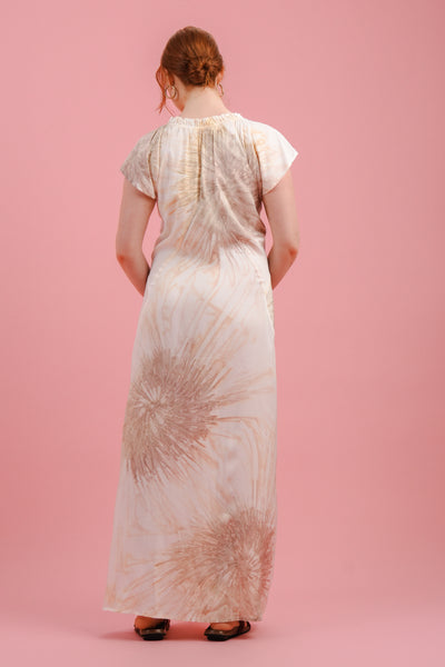 Rosie cartwheel frill neck dress
