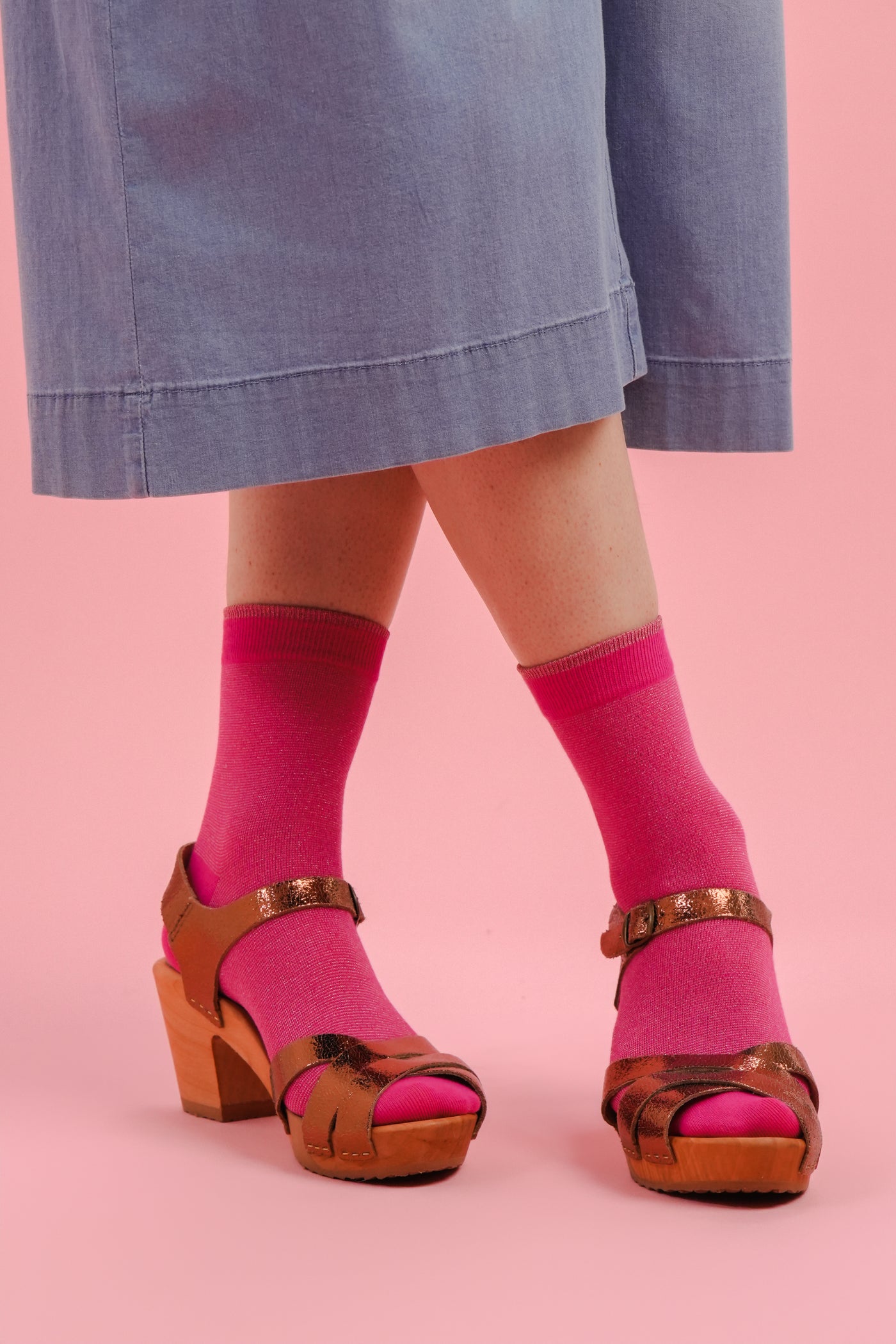 Tokyo Pink Socks