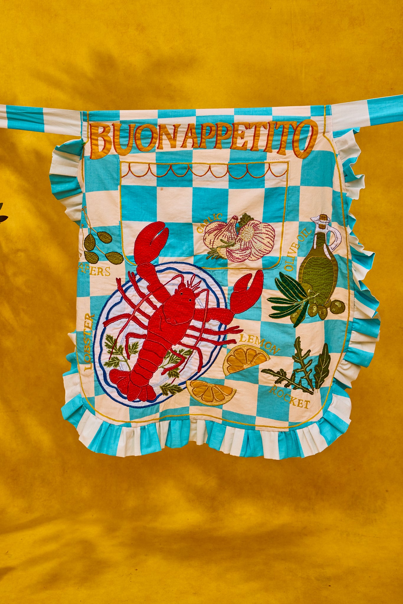 Sofia Hand-embroidered Apron