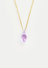 Azaz Pink Glass Bead on Cord
