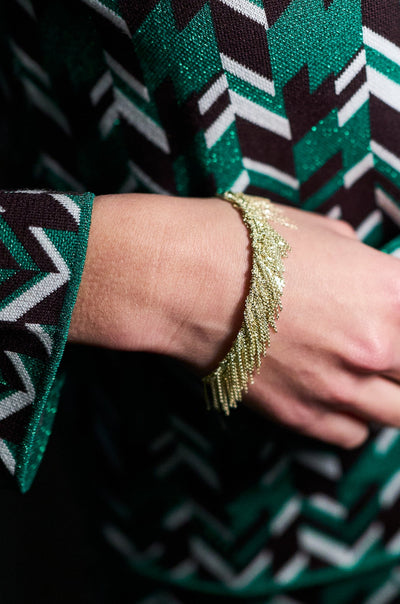 Chain Tassel Bracelet