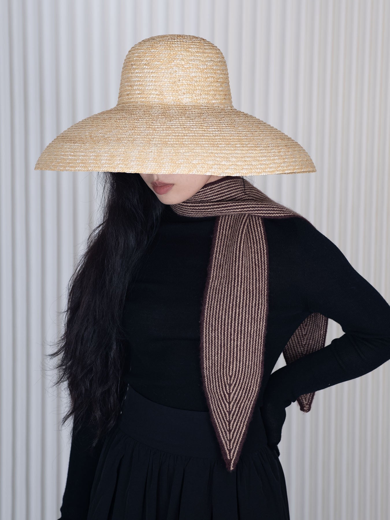 Wine Sailor Tie Scarf