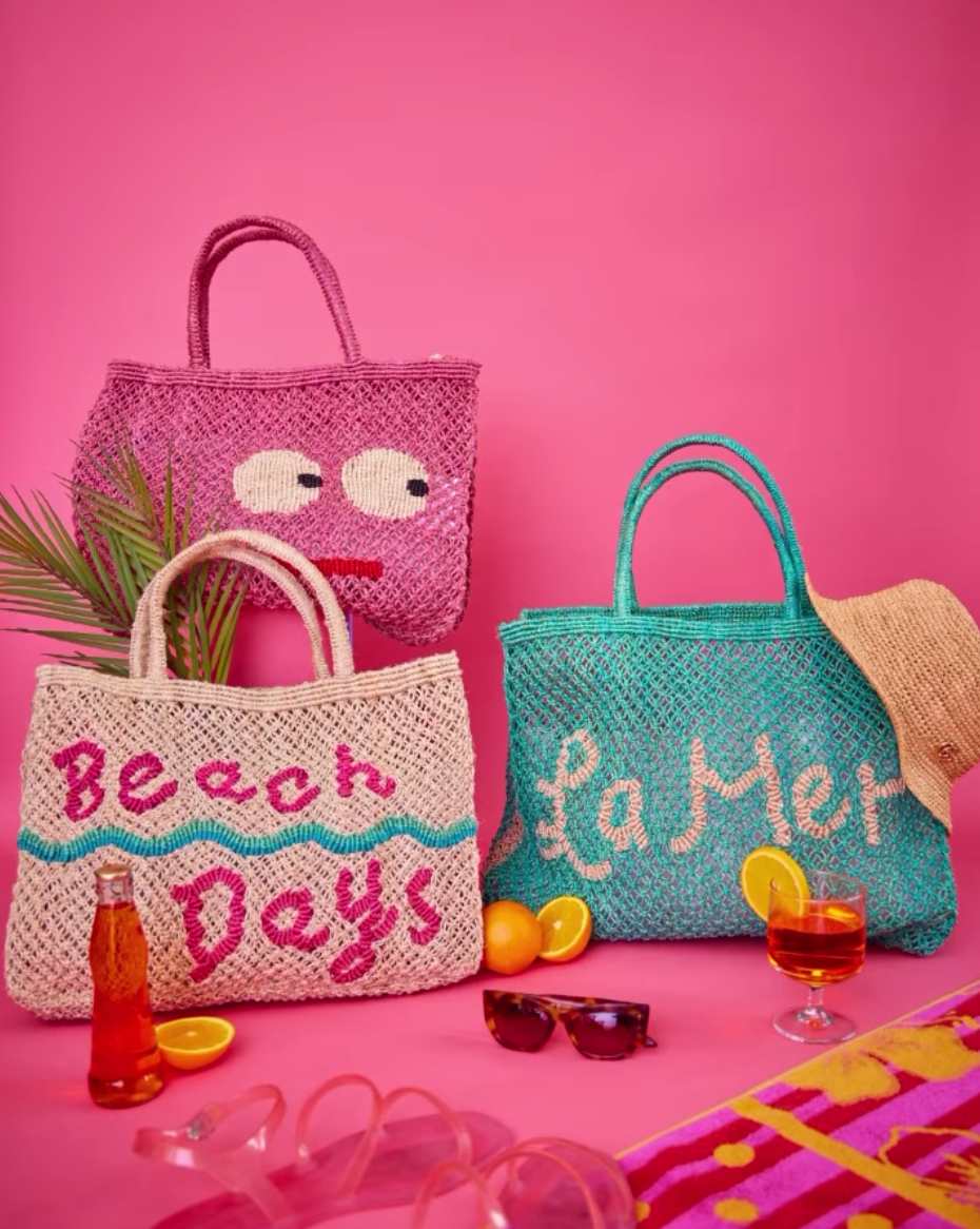 Beach Days - Natural and pink