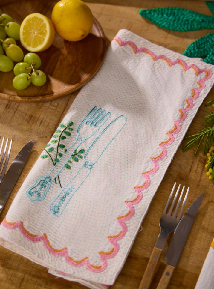 Set of 2 Plate Up Napkins