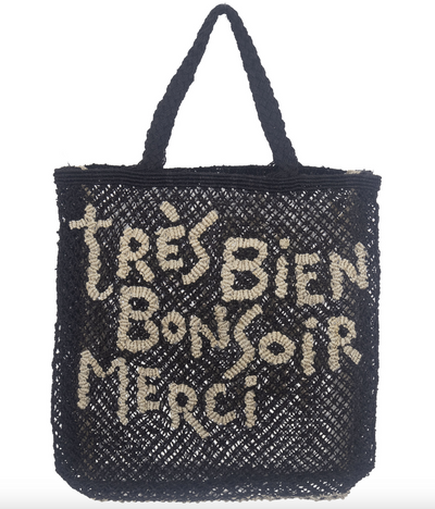 Très Bien Bonsoir Merci - Black and natural