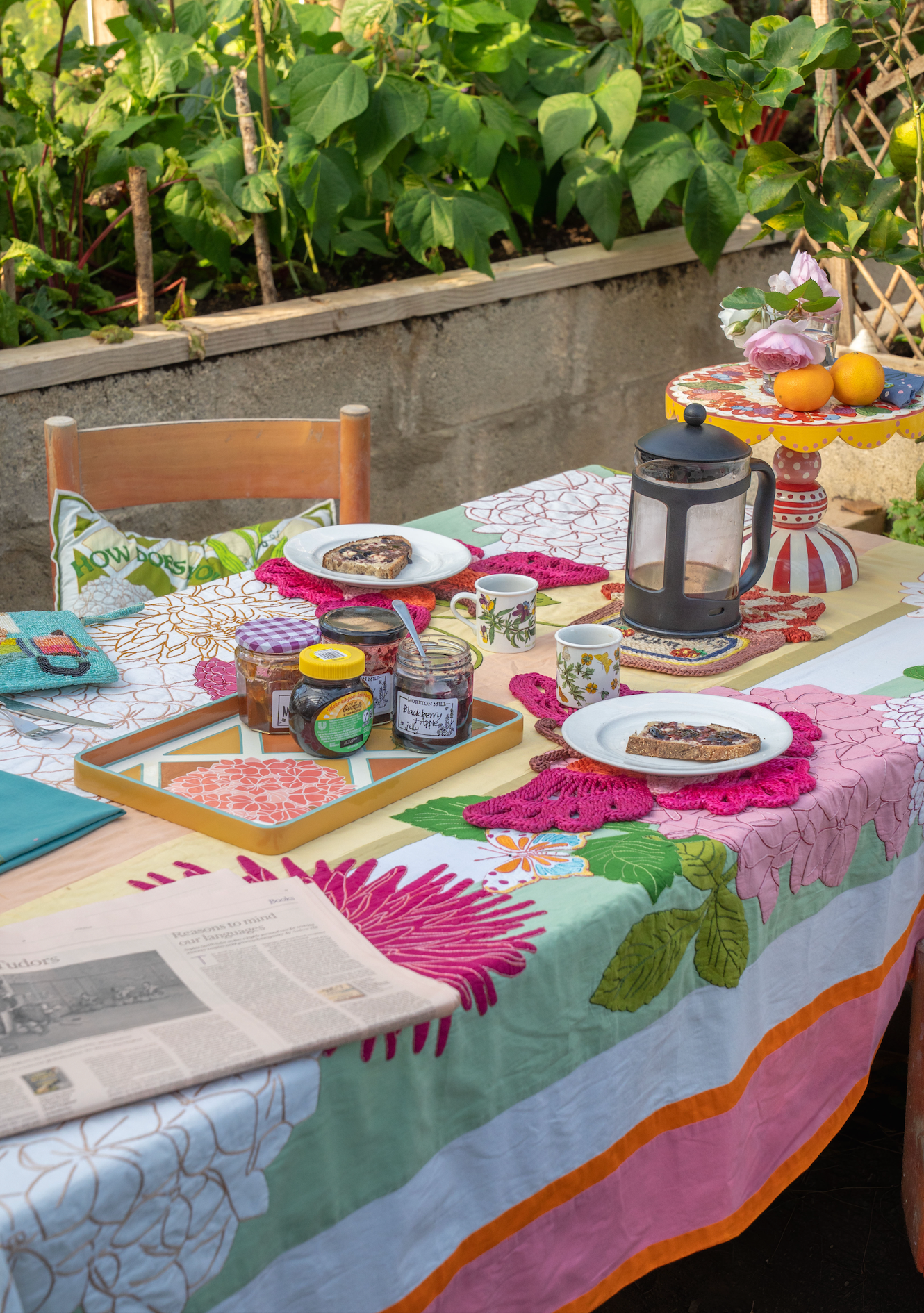 English Garden Tablecloth