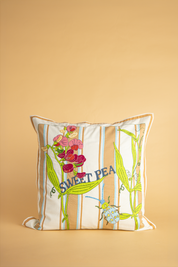 Sweet Pea Cushion