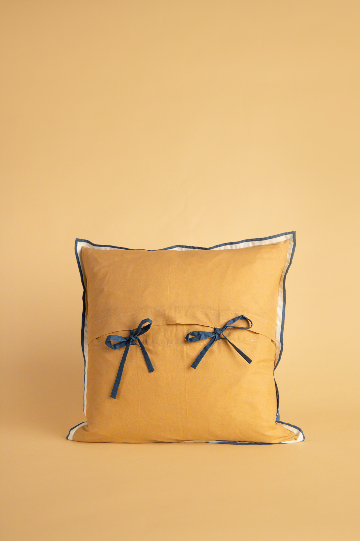 Frog and Dahlia Cushion