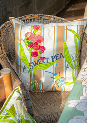 Sweet Pea Cushion