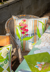 Sweet Pea Cushion