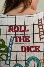 Roll The Dice Beaded Vest [Preorder: Mid-End October]