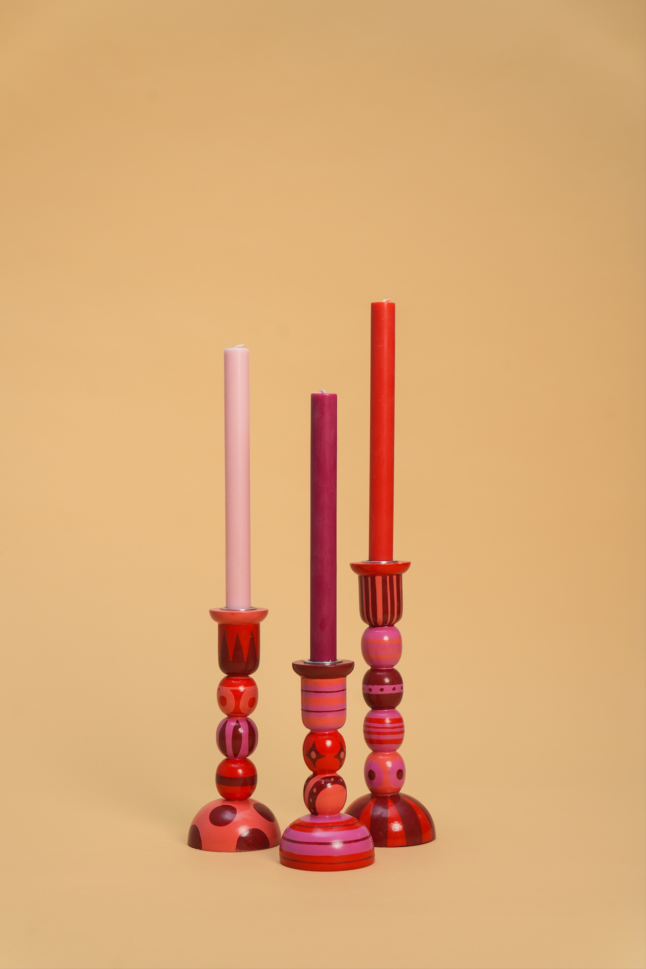 Heritage Reds Candlestick [Preorder: Mid-End October]
