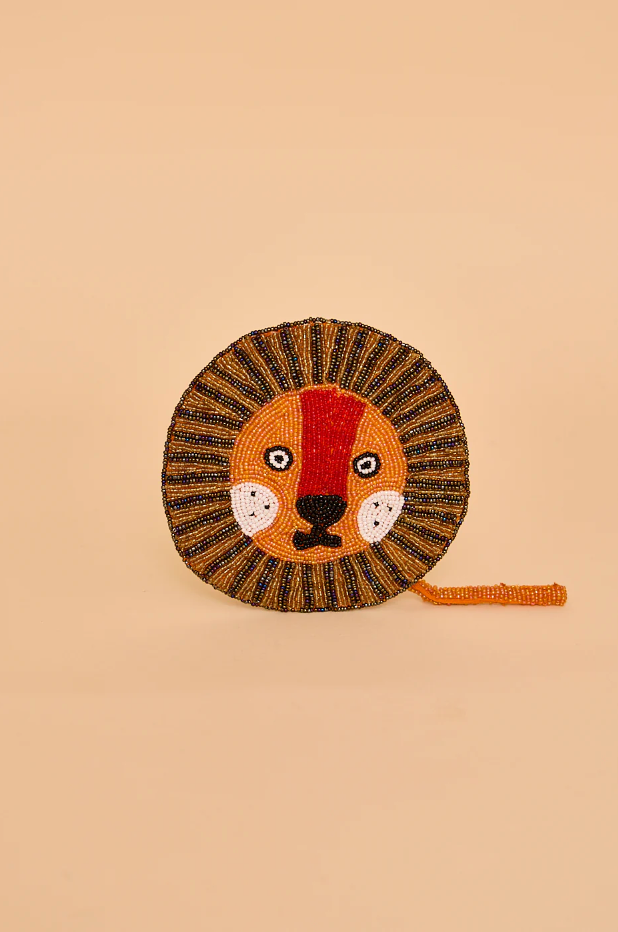 Lion coin purse