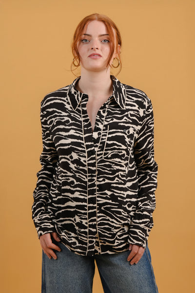 Merci Zebra Shirt