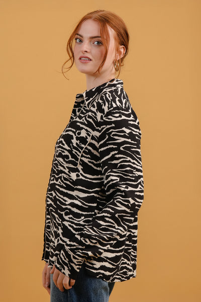 Merci Zebra Shirt