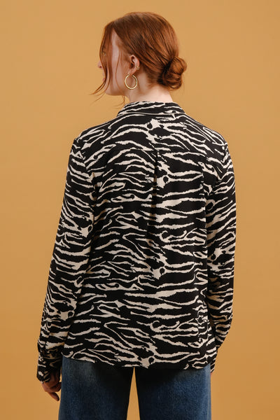 Merci Zebra Shirt