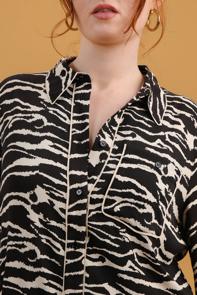 Merci Zebra Shirt
