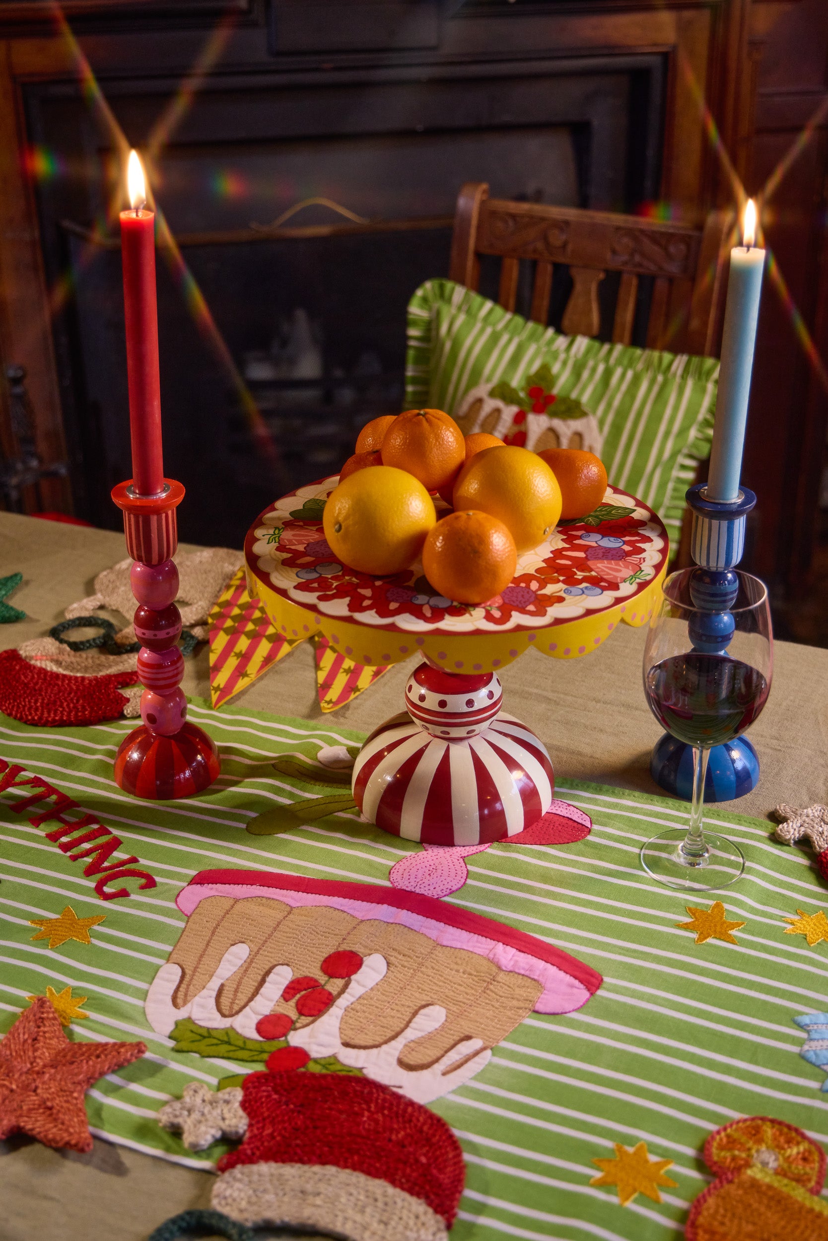 Heritage Reds Candlestick [Preorder: Mid-End October]