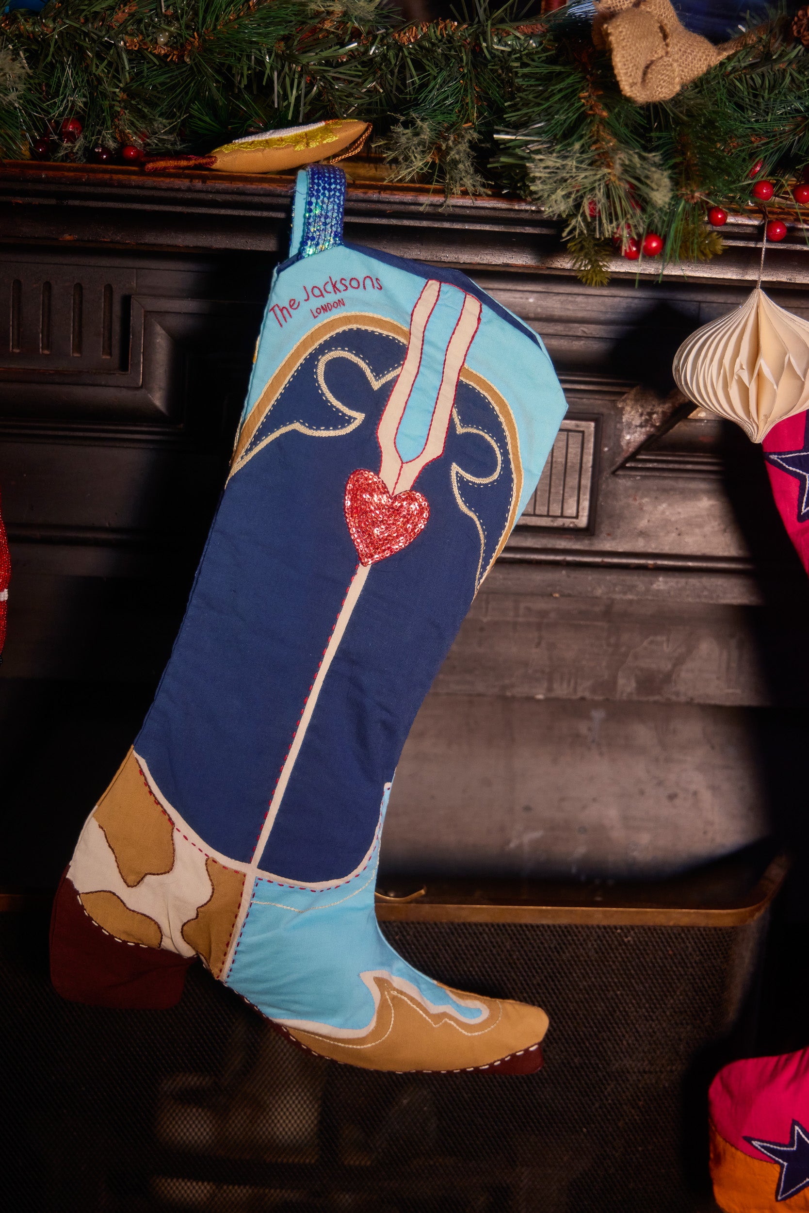 Cowboy Boot Stocking