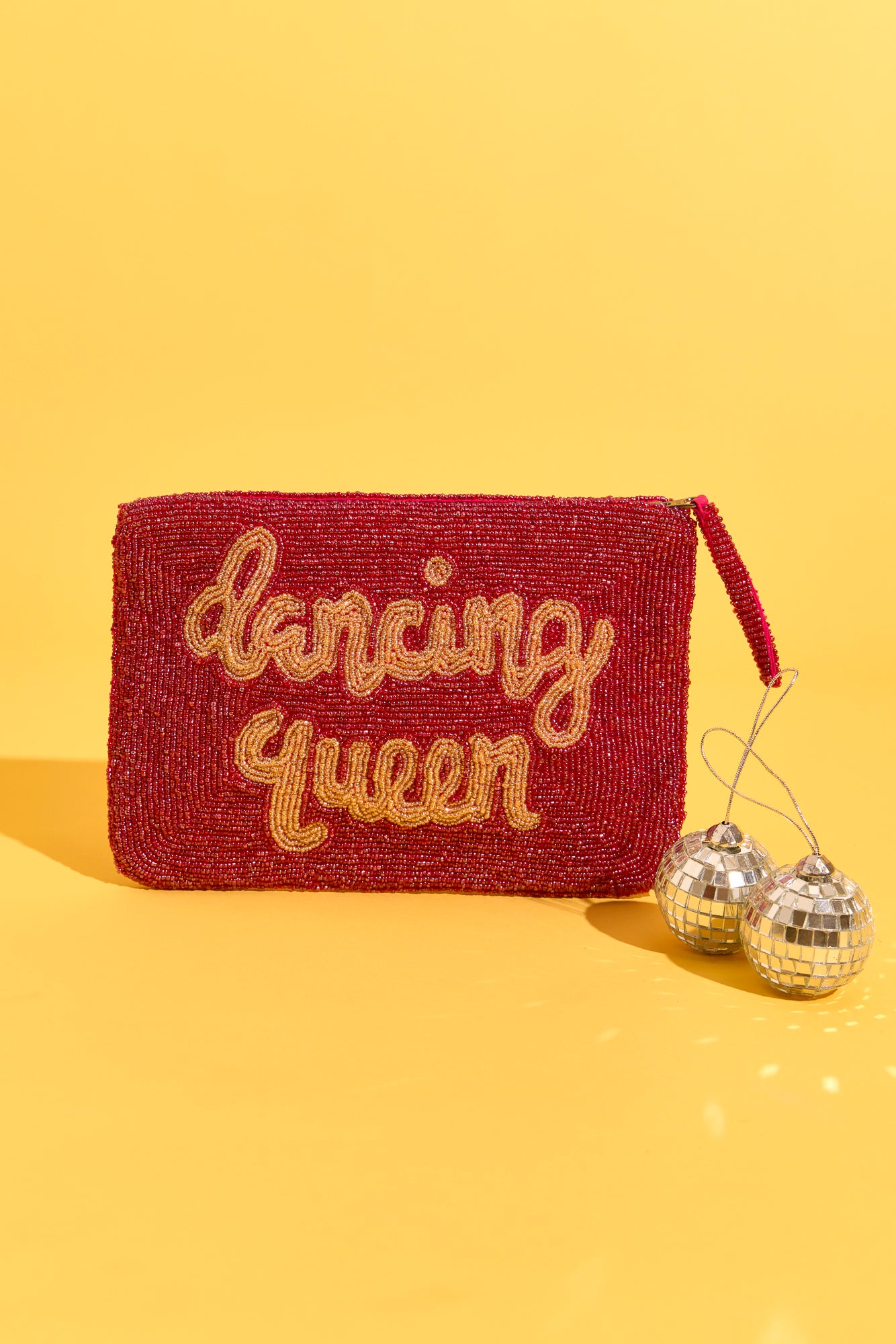 Dancing Queen Beaded Clutch