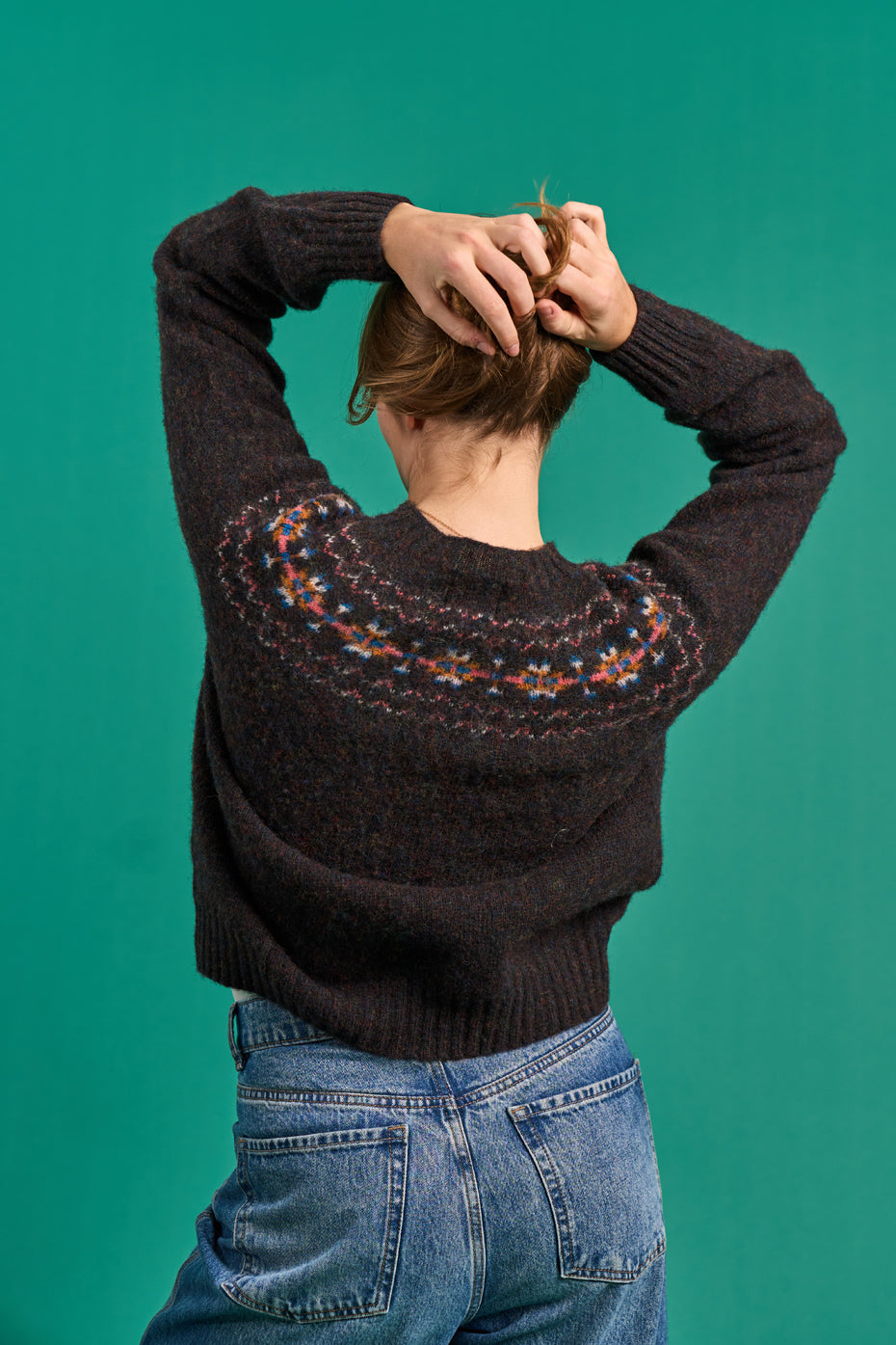 Shaggy Yoke Jumper
