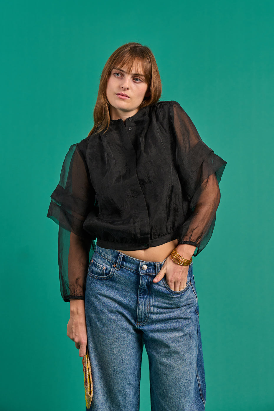 Everlyn Organza Layer Shirt