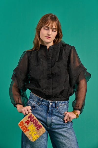 Everlyn Organza Layer Shirt