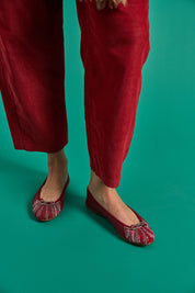 Miami Cranberry Ballet Shoe
