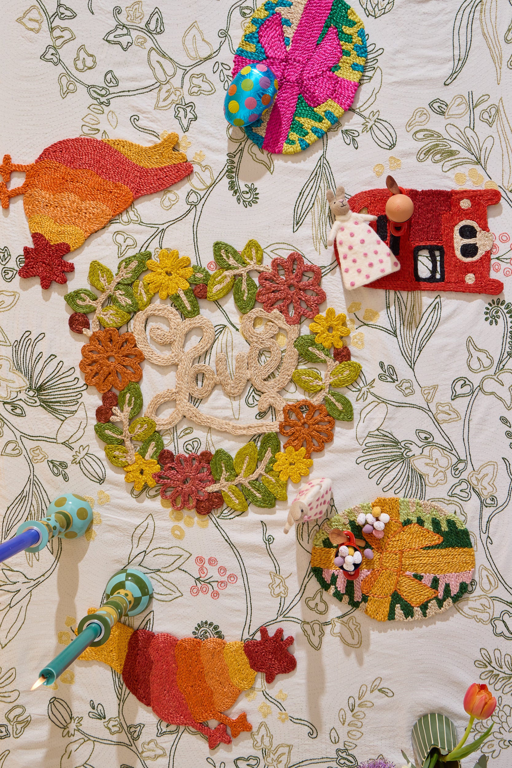 Love Garland Placemat
