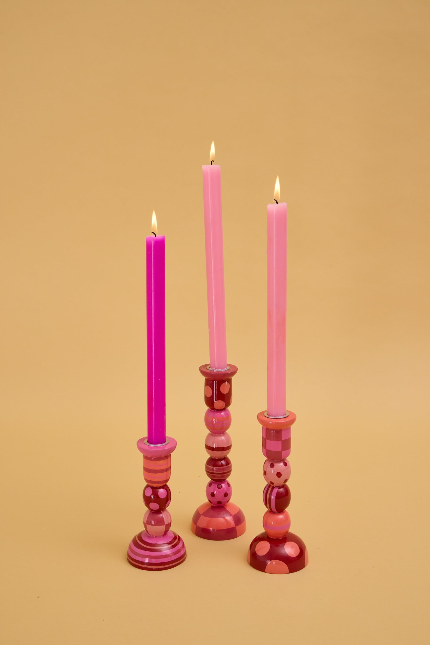 Rose Fiesta Candlestick