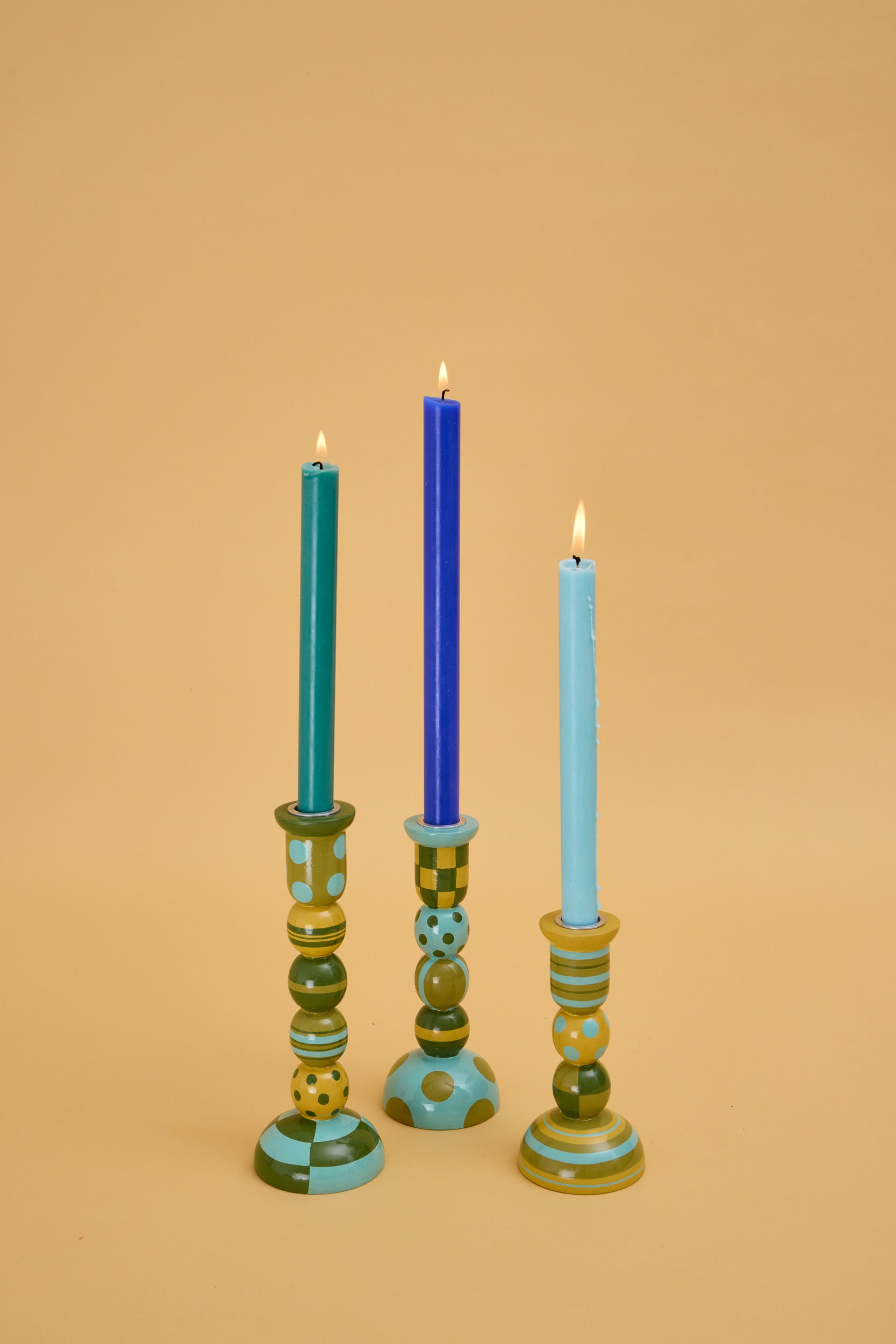 Aqua Fiesta Candlestick