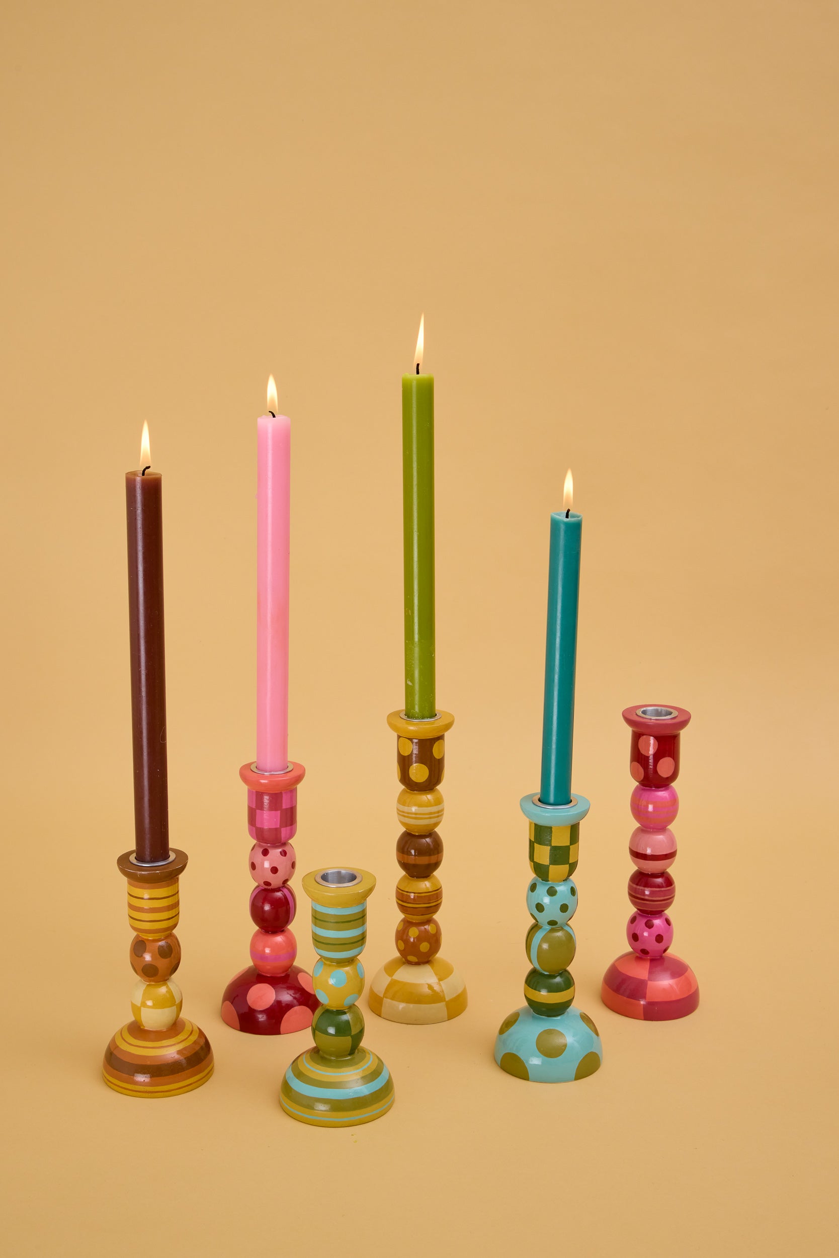 Rose Fiesta Candlestick