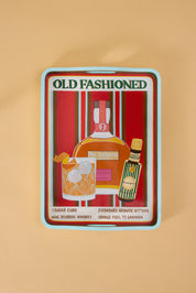 Old Fashioned Hand-painted Tray