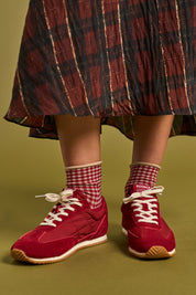 Red Denver Trainers