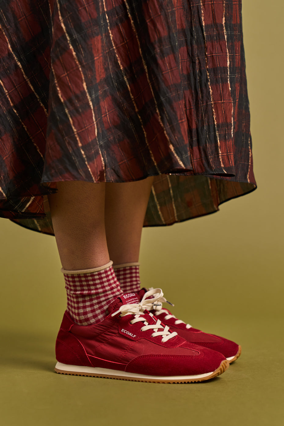 Red Denver Trainers