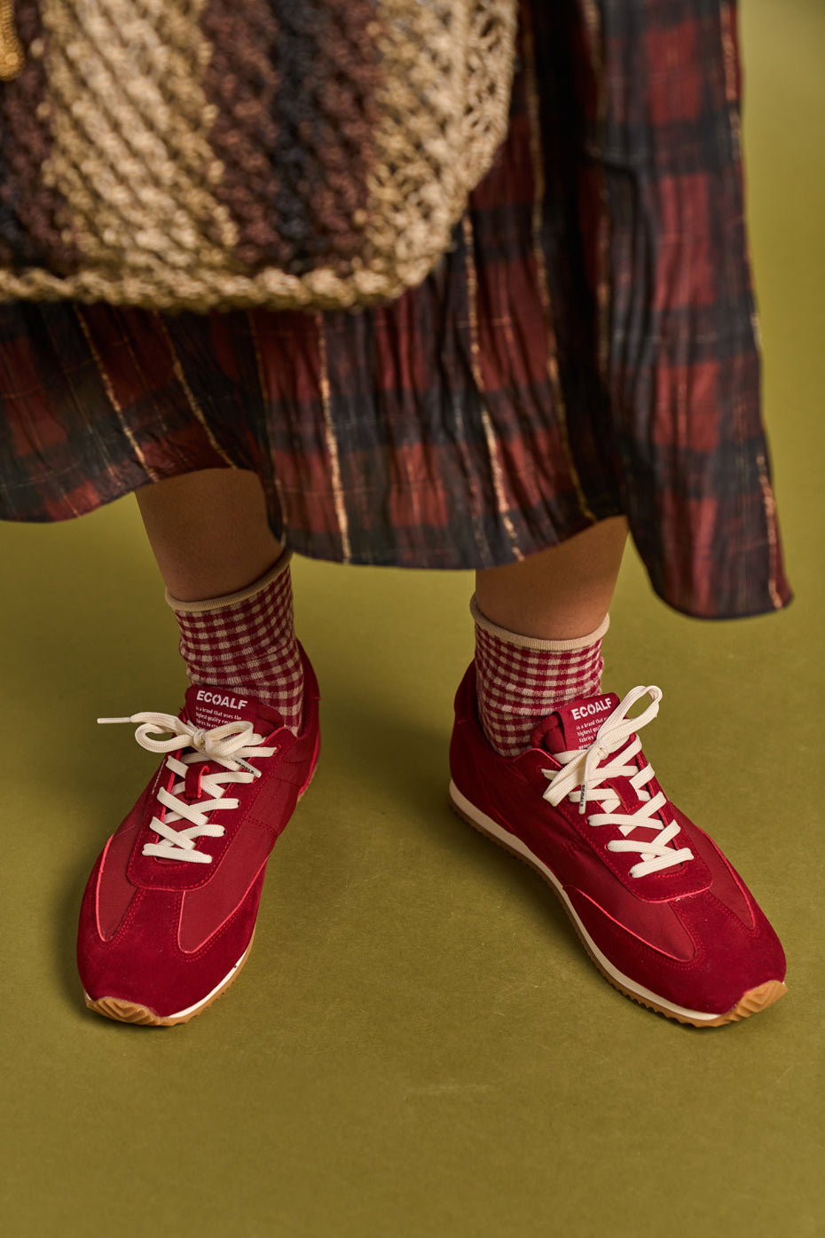 Red Denver Trainers