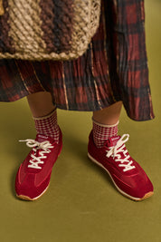 Red Denver Trainers