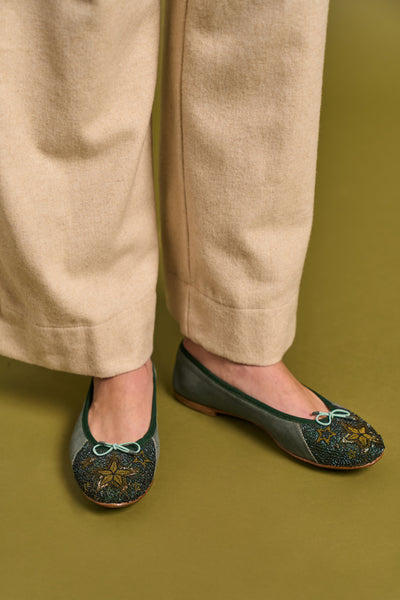 Meher Kakalia Starry night ballet shoe