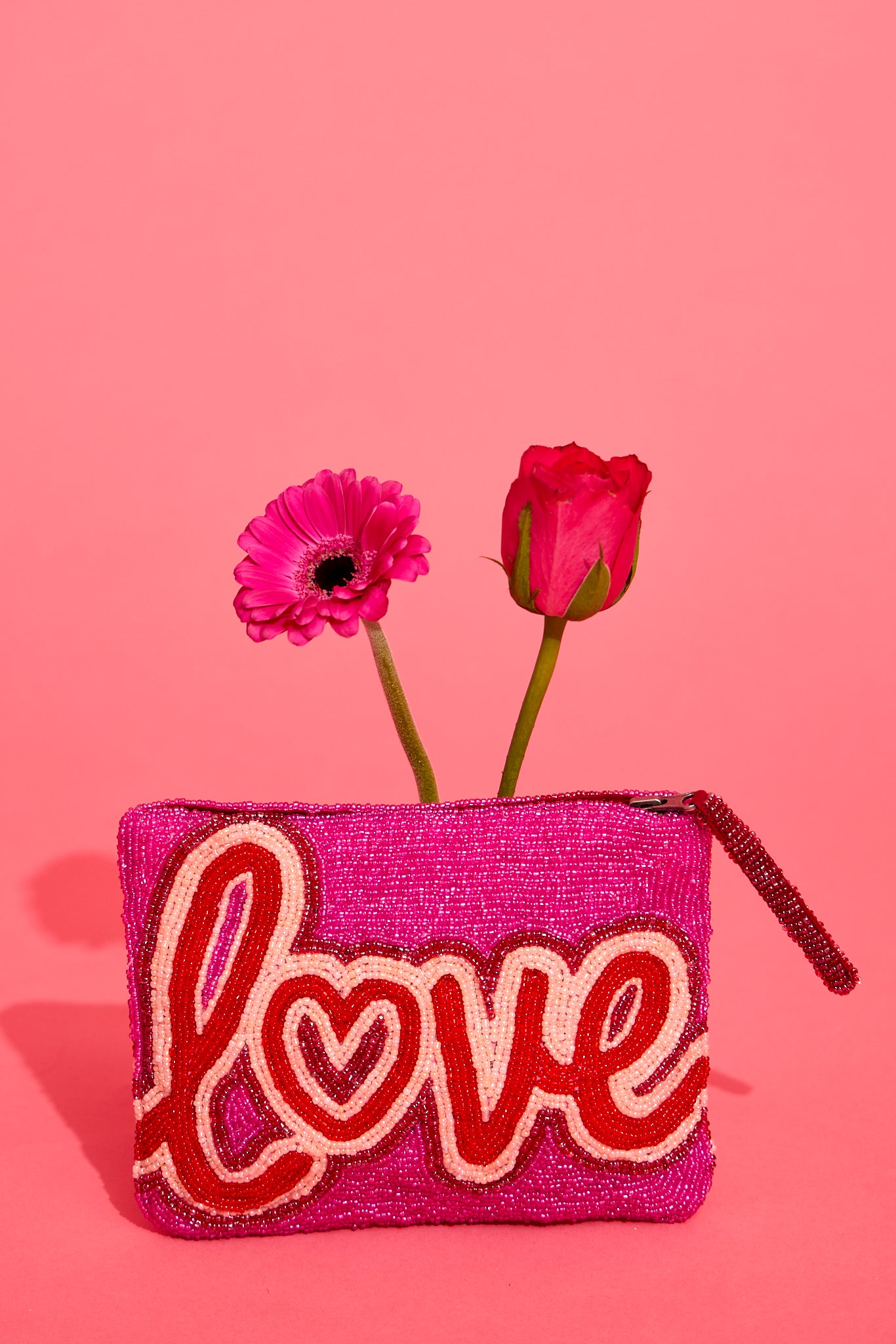 Love Beaded Purse