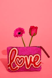 Love Beaded Purse