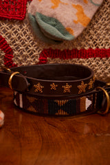 Gold Stars Dog Collar