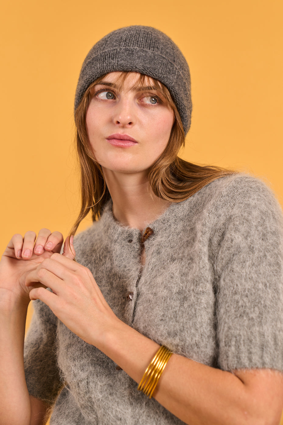 Yak Grey Beanie