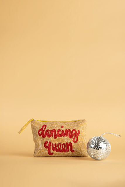 Dancing Queen Beaded Clutch