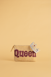 Queen Beaded Clutch