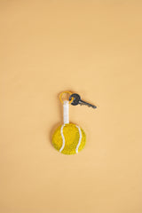 Tennis Ball Charm Keyring