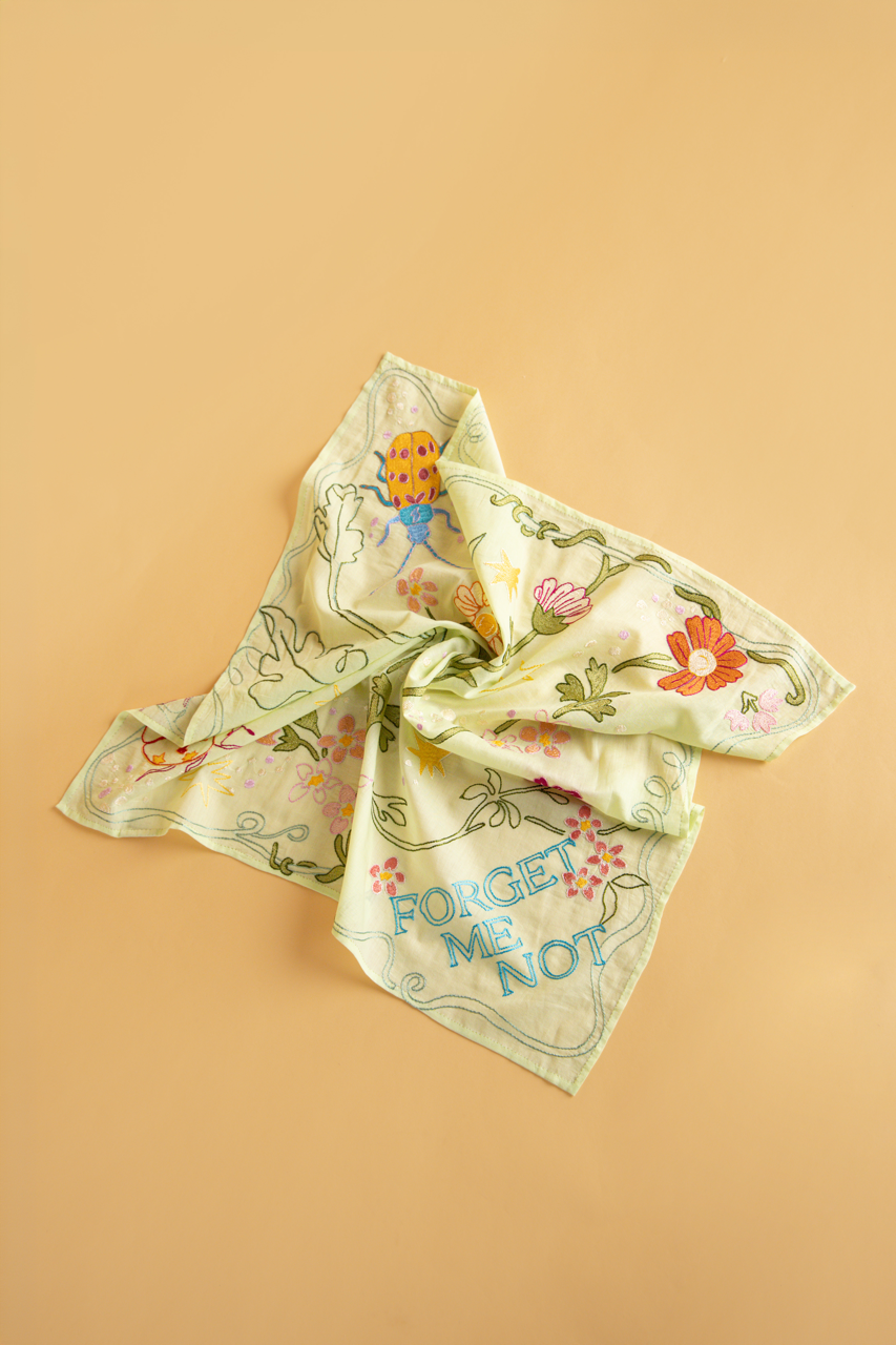 Forget Me Not Bandana
